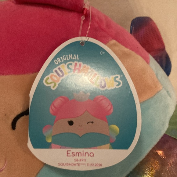 Esmina Squishmallow by Kelly Toys.  Slightly Used. - Picture 3 of 4